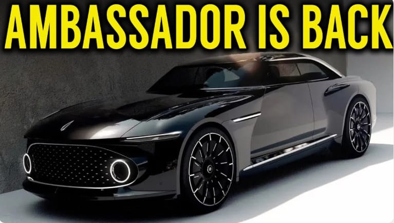 WoW! The new design of Ambassador Car