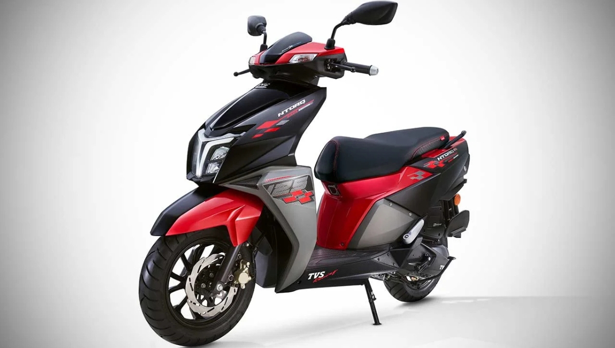TVS Ntorq 125 combines style and performance, with USB charging, 20 litres of storage and a top speed of 95 km/h