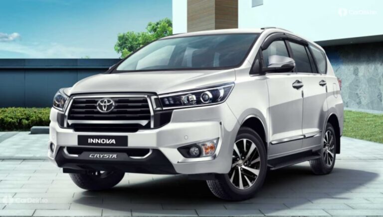 Toyota Innova Crysta 2025: Powerful 2.4L Diesel, 7-Seater Luxury MUV, Starting at Rs 22.5 Lakh