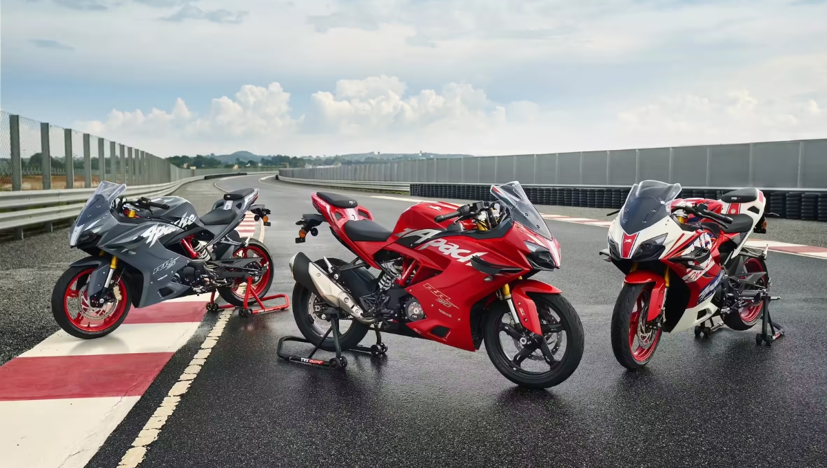 TVS Apache RR 310 Review 2025: 37.48 BHP Power, Advanced Safety, Stylish Design at Rs 3,16,333e%