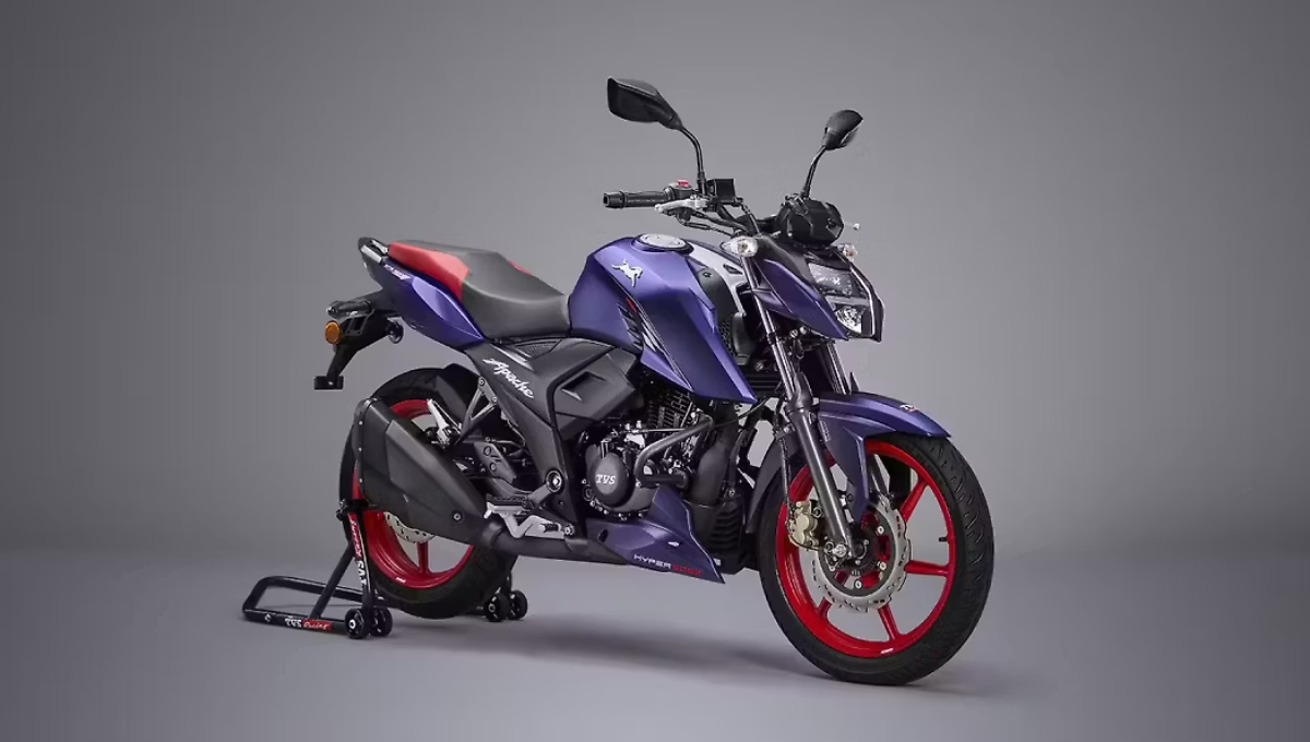 TVS Apache RTR 160 4V: Starting at Rs 1.35 lakh, with 17.31bhp power and powerful features